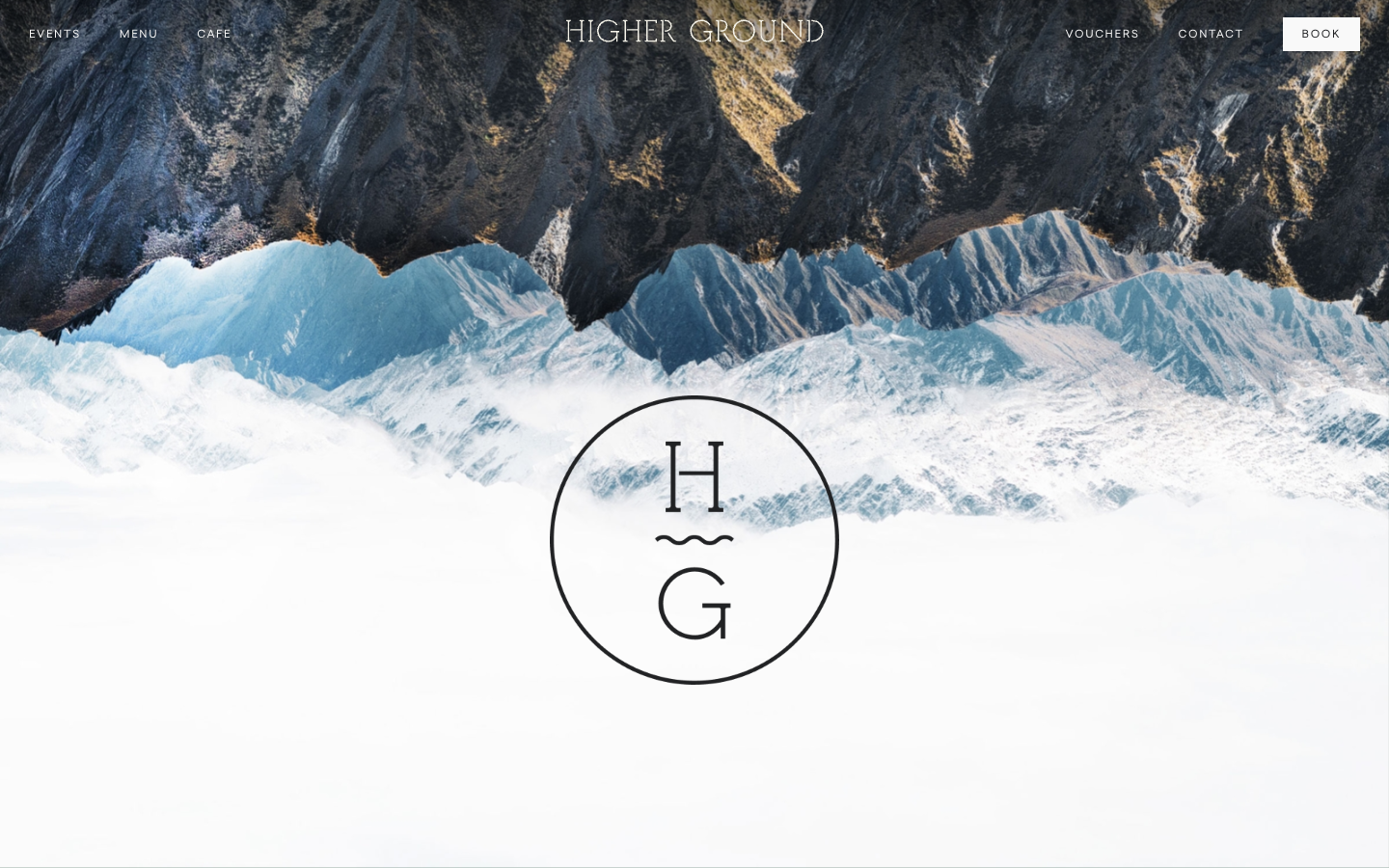 Higher Ground website screenshot